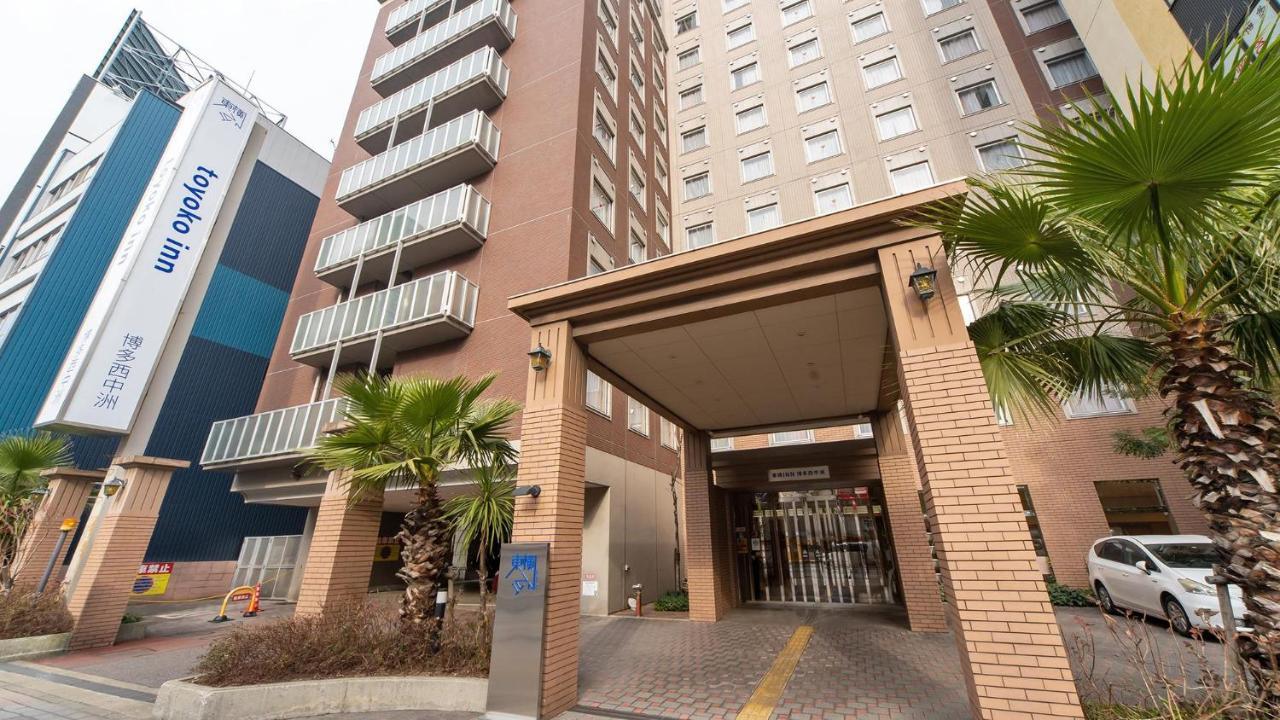 Toyoko Inn Hakata Nishi-Nakasu Fukuoka  Exterior foto